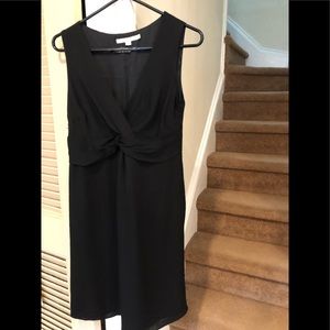 Sleeveless lined Boden silk dress, mid length